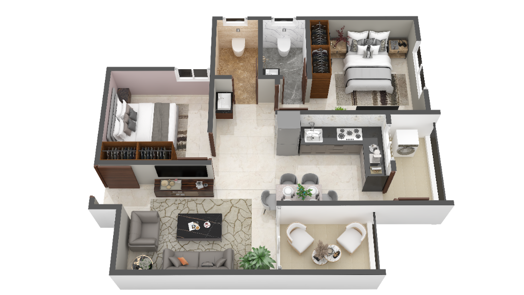 3D Floor Plan 5